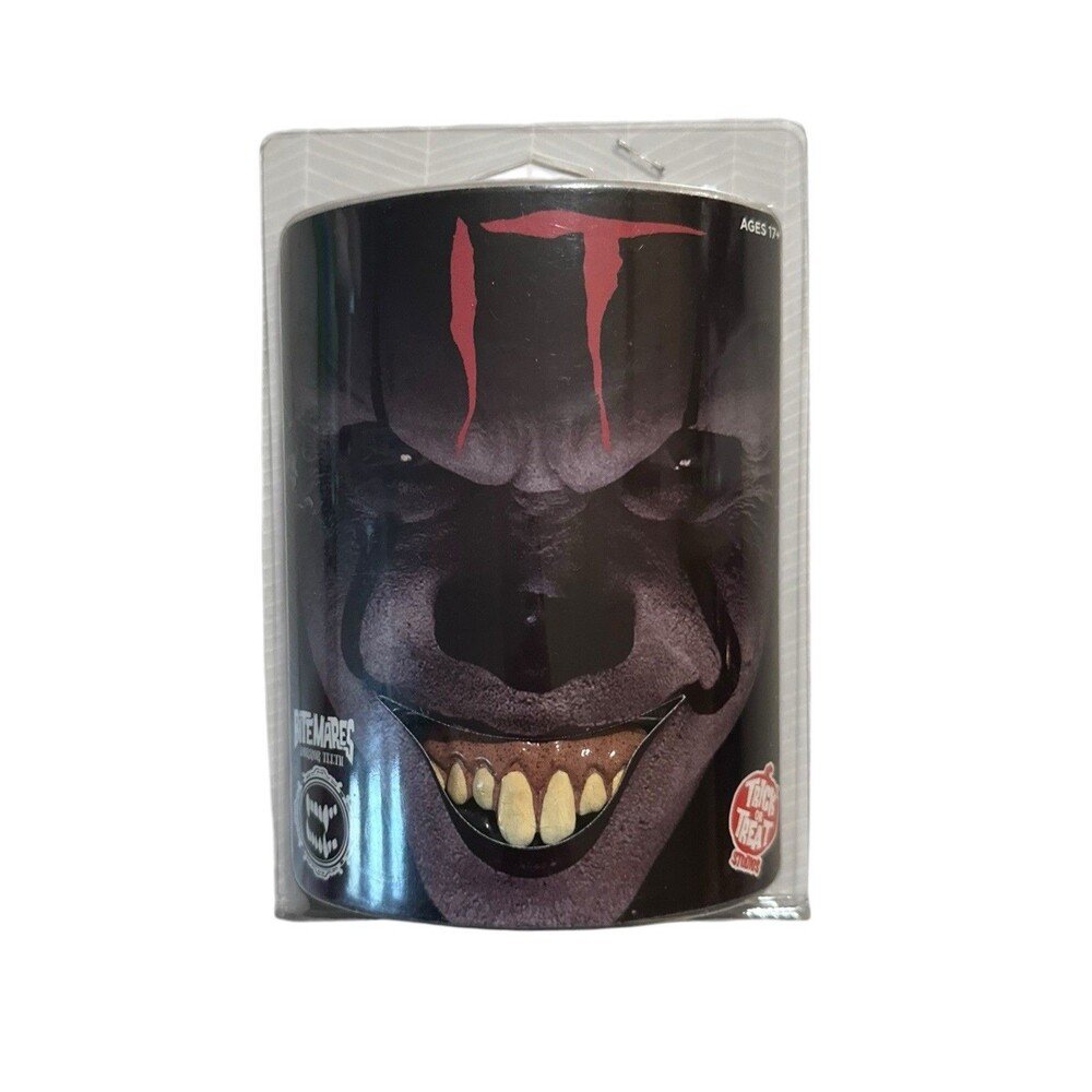 TRICK OR TREAT STUDIOS It Clown Pennywise Rabbit Buck Teeth Halloween Prop NEW